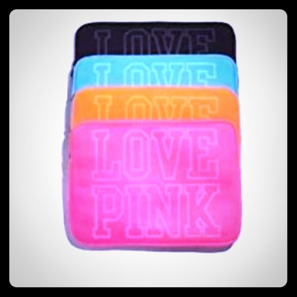 PINK Victoria's Secret Handbags - Love Pink Neoprene Laptop Sleeves